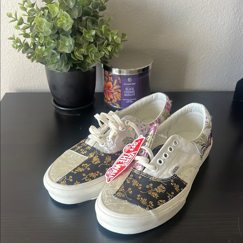 Women’s Era Vans, Floral Patchwork